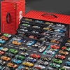 48-Piece Die-Cast Metal Car Collection with Storage Case
