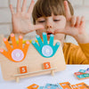 Wooden Counting and Math Activity Set for Toddlers