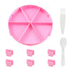 Rotating Diamond Painting Storage Tray with Divided Compartments