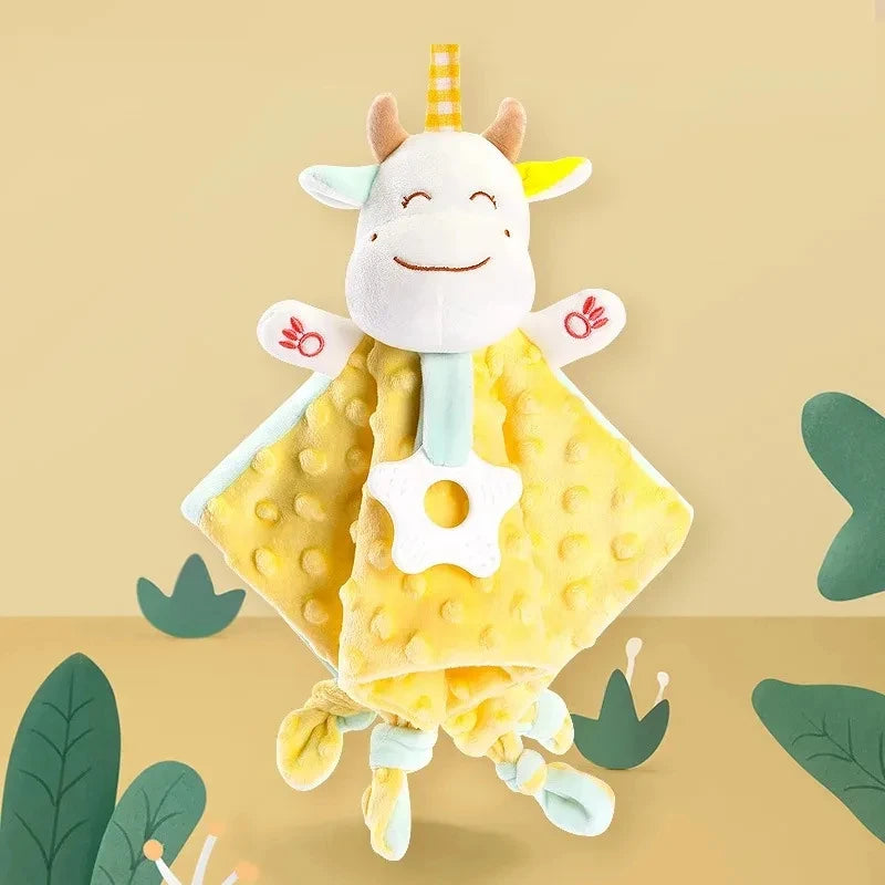 Cuddly Elephant Baby Comforter with Teether & Rattle