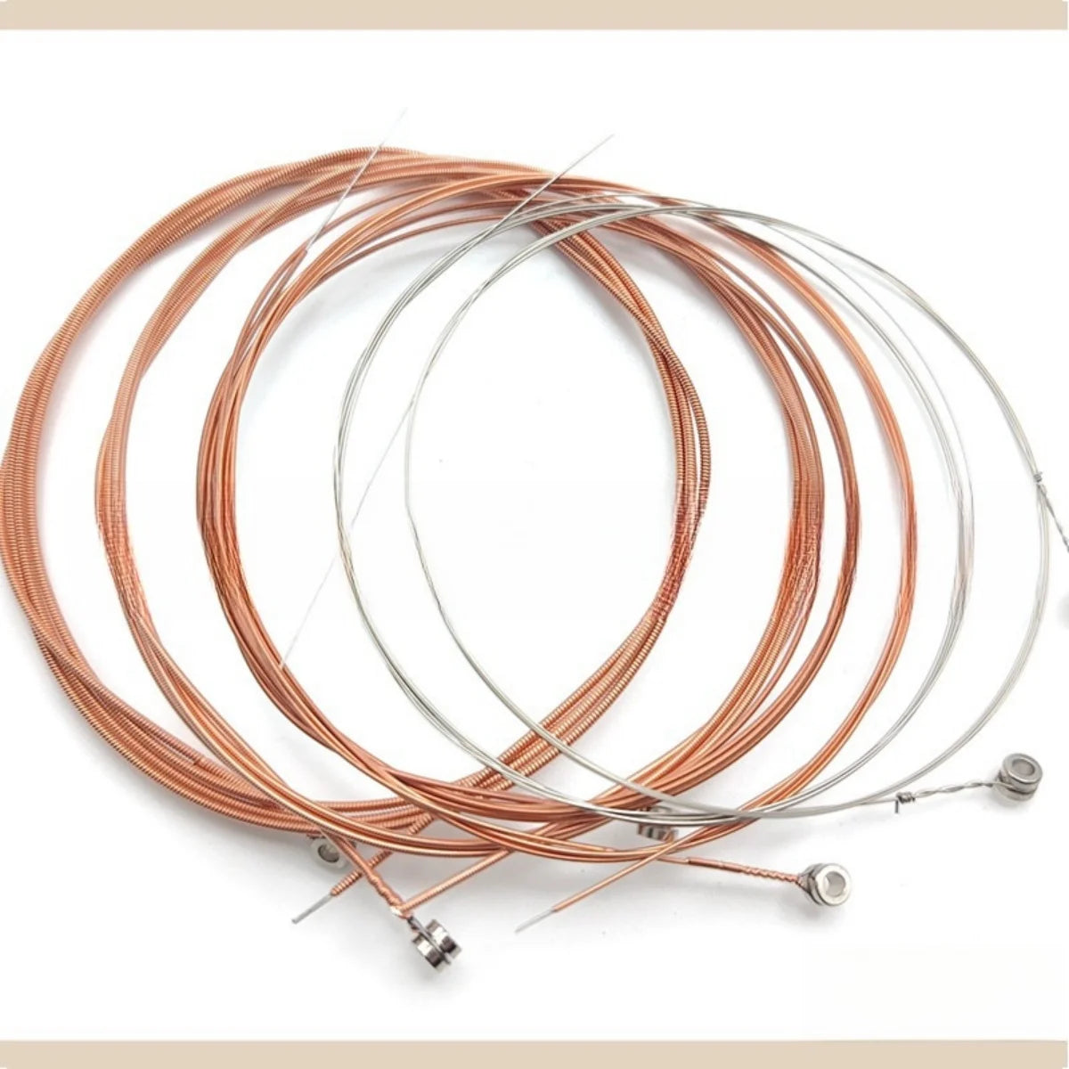 Acoustic Guitar Strings Set – Durable Steel Core with Coated Copper Alloy Windings