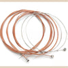 Acoustic Guitar Strings Set – Durable Steel Core with Coated Copper Alloy Windings