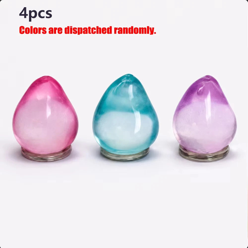 Squishy Stress Cubes – 4-Pack Sensory Fidget Toys