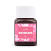 A dark brown bottle of Tie Dye Kit water red textile fabric dye powder with a white cap.
