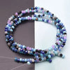 Mixed-Color Rondelle Glass Beads for Jewelry Making