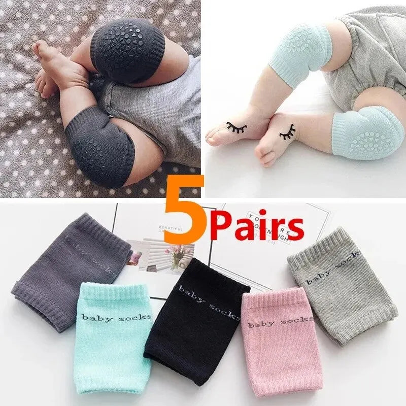 Baby Knee Pads with Anti-Slip Protection for Crawling