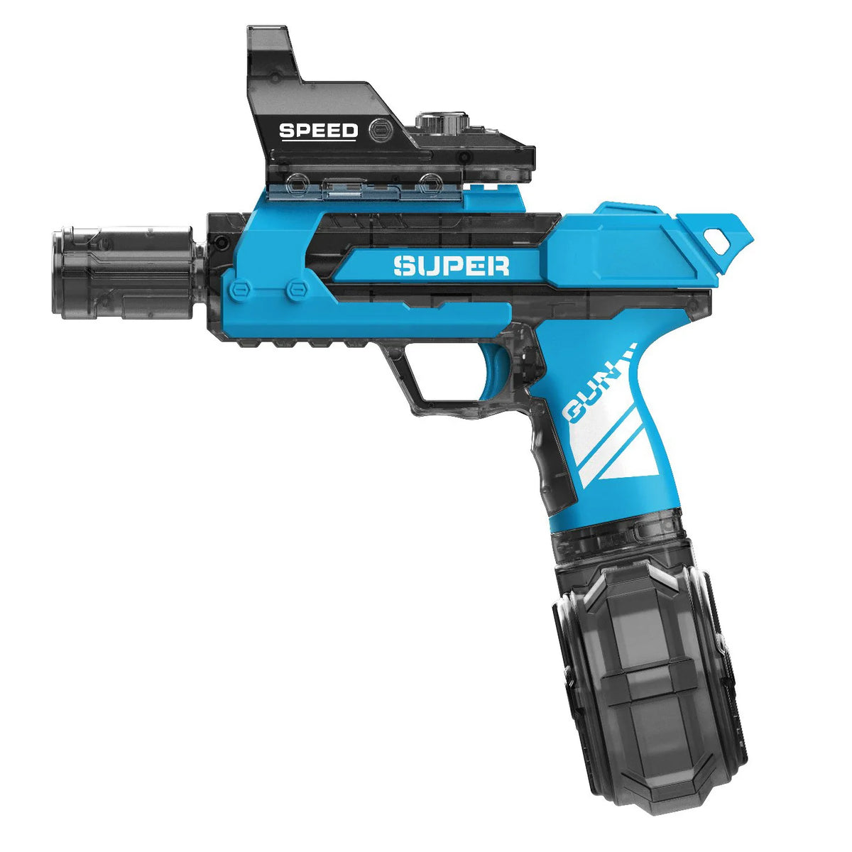 Electric Water Gun with Long-Range Shooting and Light Effects