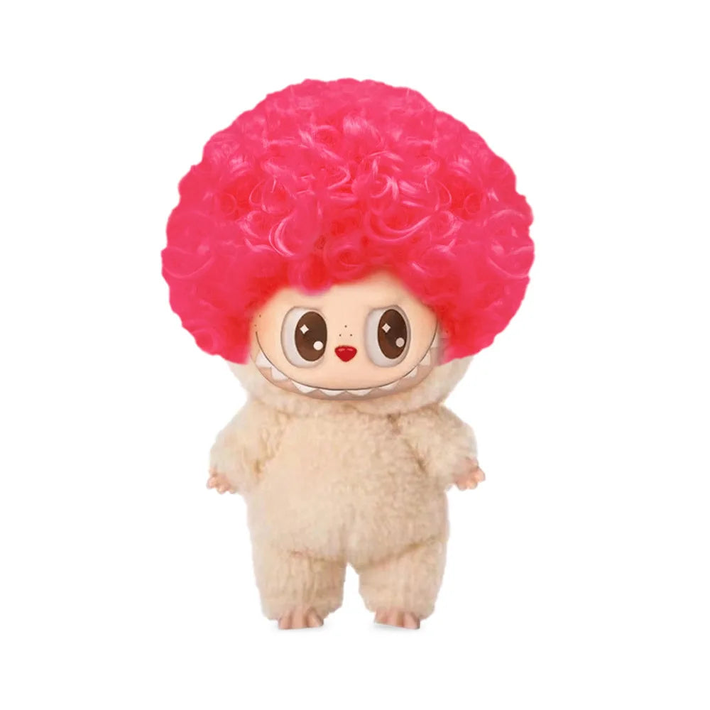 Ear-Length Bob Wig for Labubu Dolls