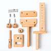 Adjustable Wooden Embroidery Stand with 360° Rotation