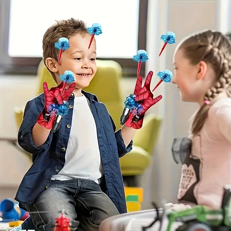 Spider Launcher Toy Set with Wrist Accessory