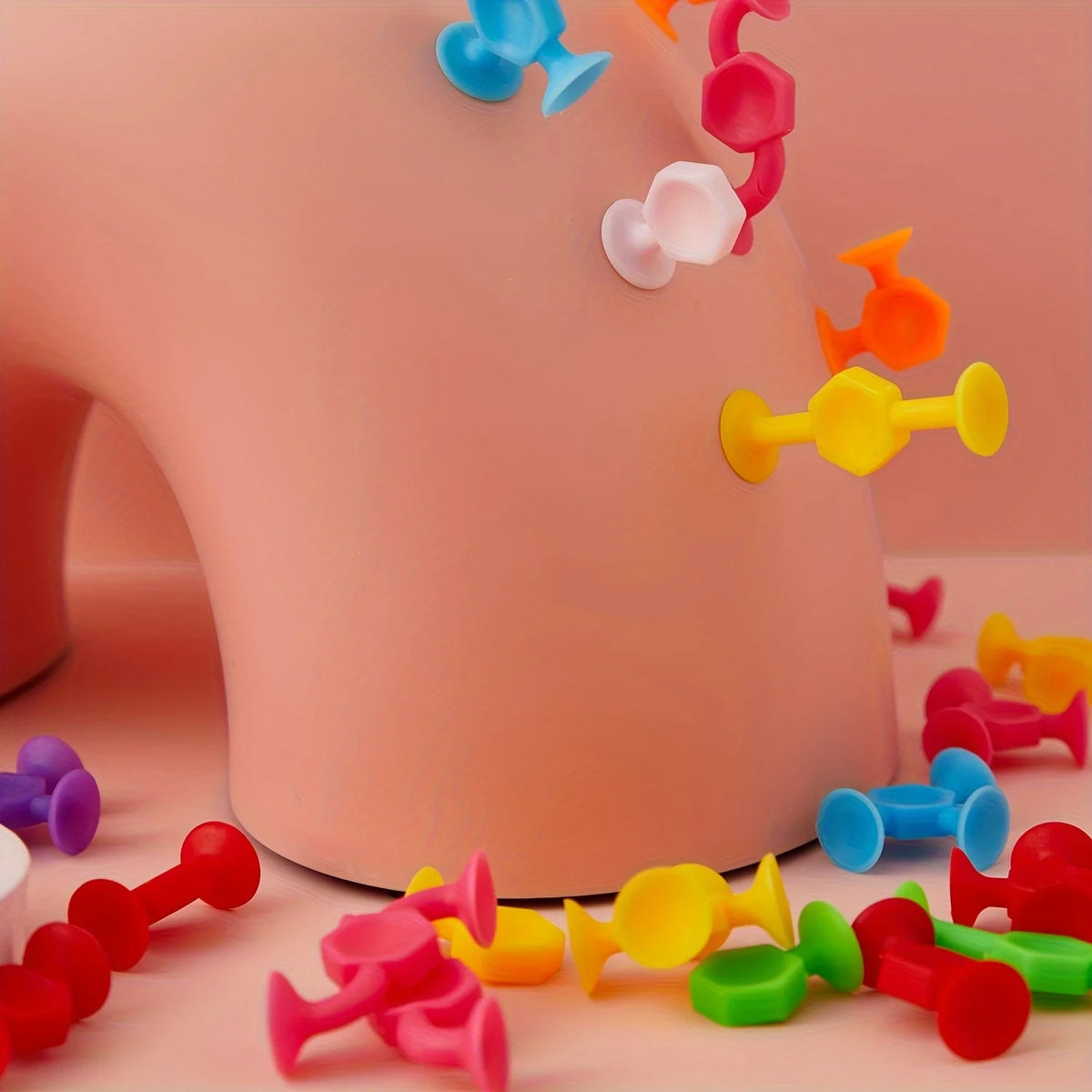 Soft Silicone Suction Bath Toys for Toddlers