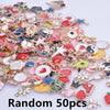 Assorted Enamel Flower Charms for Jewelry Making | Tulip, Rose & More