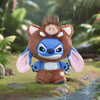 Stitch animal series plush blind box collectible pendant featuring a brown and blue creature with large ears