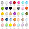 12mm Silicone Beads for DIY Jewelry Making & Crafts (20/50/100 Pack)