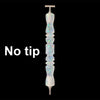 A glitter resin diamond painting pen with a sparkle wavy handle, shown vertically.