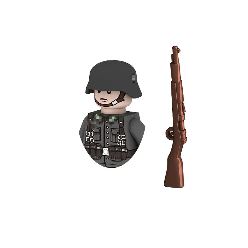 Mini Military Soldier Building Block Figures - Camouflage Airman Sets