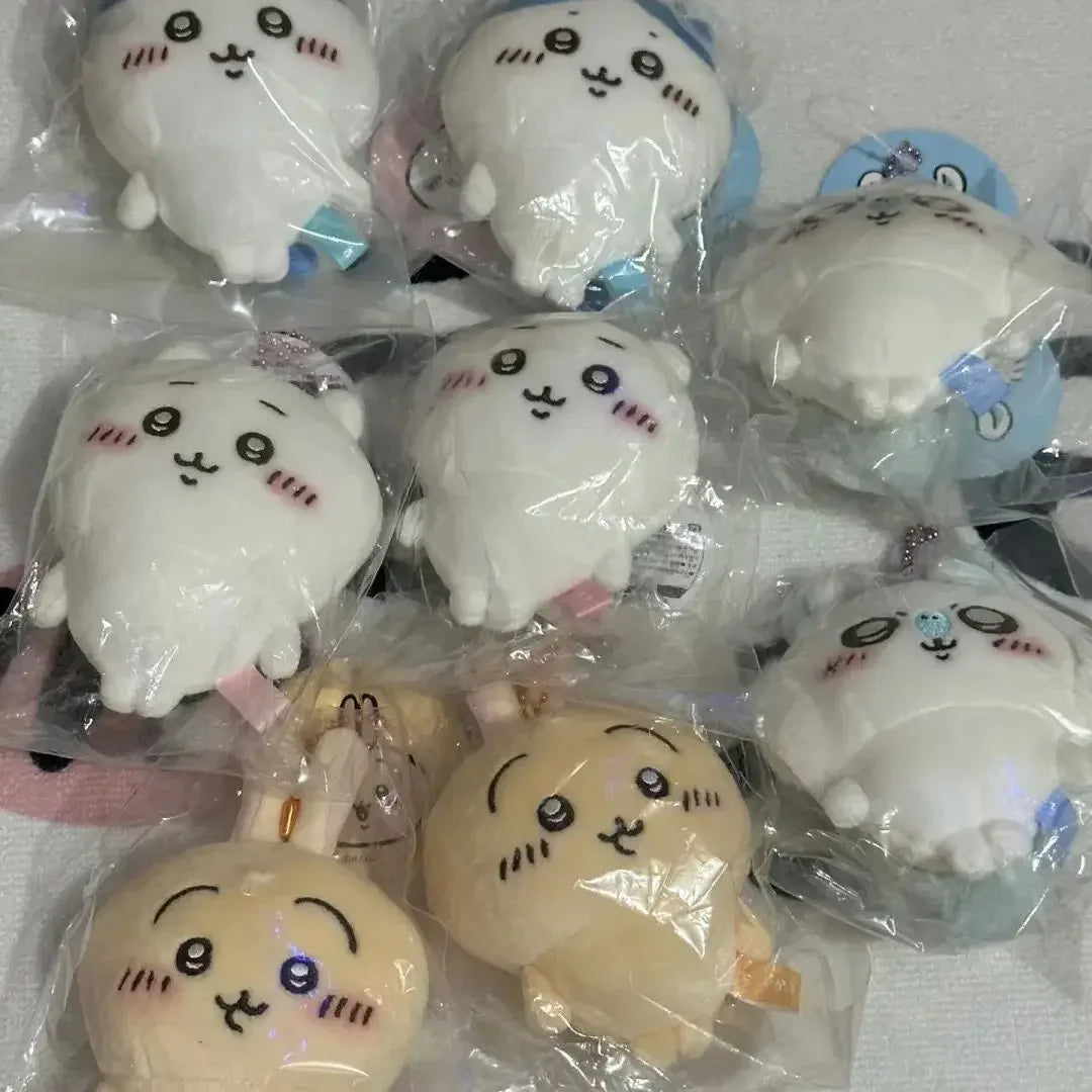 Kawaii Usagi Plush Keychain Charm - 13cm Soft Anime Stuffed Pendant