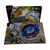 A box of a 4D Metal Fusion Battle Set featuring a launcher and spinning top.