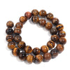 Natural Yellow Tiger Eye Stone Beads for DIY Jewelry Making