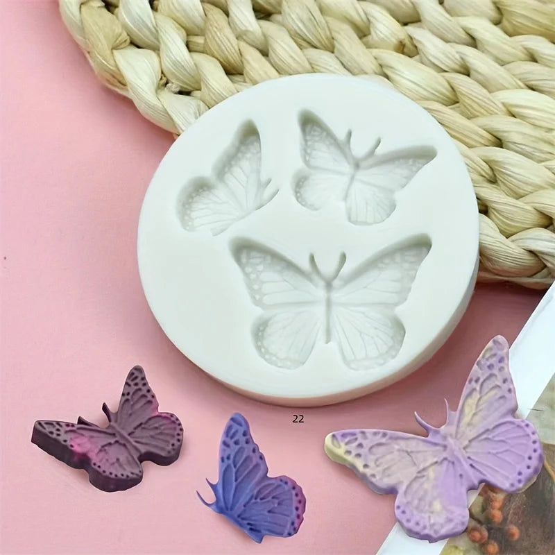 Butterfly Silicone Mold Set for Candle, Clay, and Resin Crafts