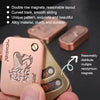 Metal Magnetic Fidget Push Slider for Stress Relief & Focus
