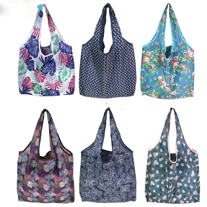 Foldable Heavy-Duty Reusable Shopping Tote