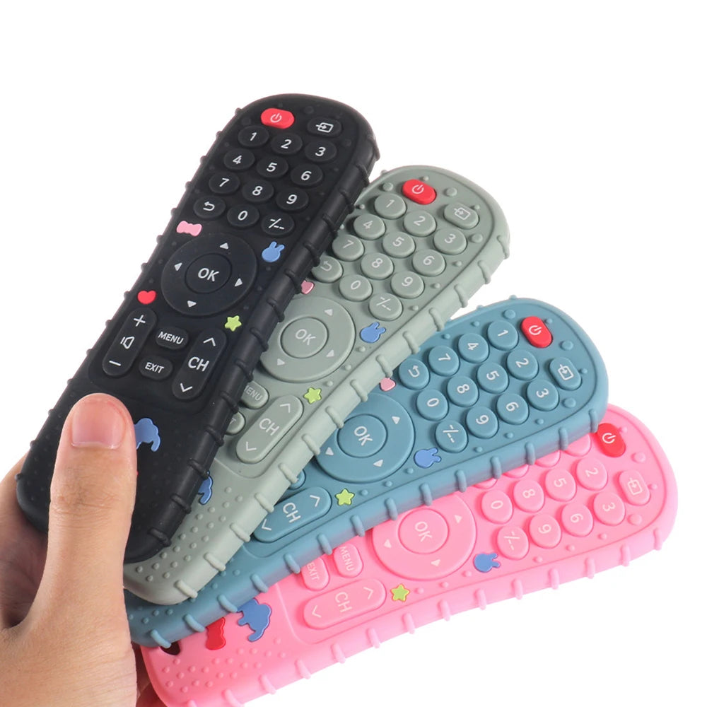Silicone TV Remote Teether for Babies