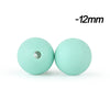 12mm Silicone Beads for DIY Jewelry Making & Crafts (20/50/100 Pack)