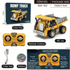 1:64 Scale Remote Control Engineering Vehicle with Lights and Sounds