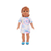 Two-Piece Doll Outfit with Top and Pants for 18-Inch and 43cm Dolls