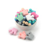 Crown Shaped Silicone Beads for DIY Jewelry & Teethers