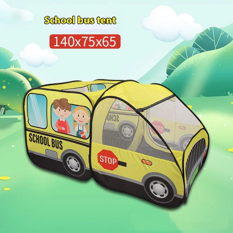 Kids' Fire Engine Pop-Up Play Tent with Carry Bag