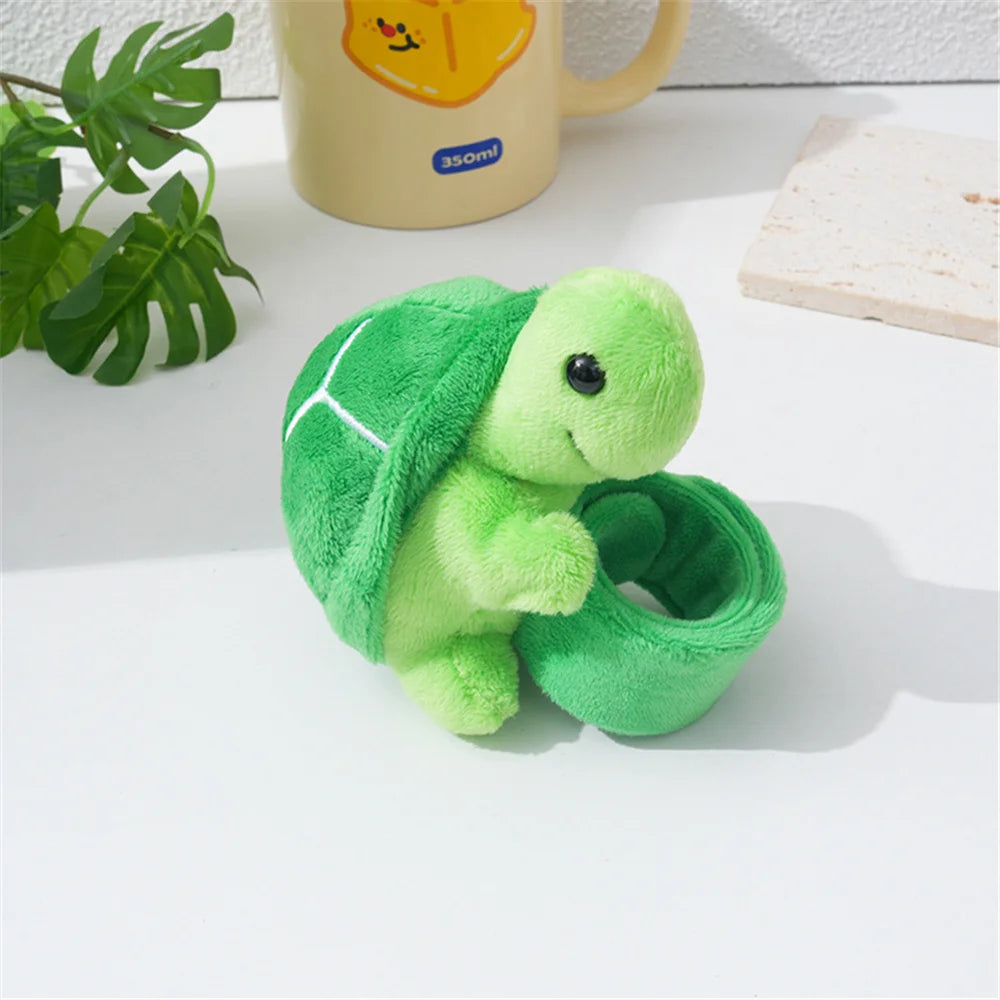 Soft Plush Turtle Bracelet Charm - Cute Mini Stuffed Animal