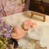 Heart-Shaped Silicone Candle Mold | DIY Soap & Candle Making Kit