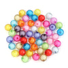 Colorful Round Acrylic Beads - Assorted Sizes for Jewelry Making
