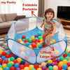 Foldable Hexagon Kids Playpen with Mesh Windows