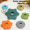 Rainbow Twist & Stack Nesting Rings Toy for Toddlers