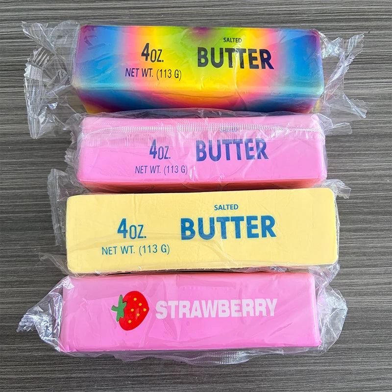 Squishy Butter Stick Fidget Toy for Stress Relief