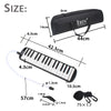 32-Key Portable Melodica with Windpipe and Backstrap