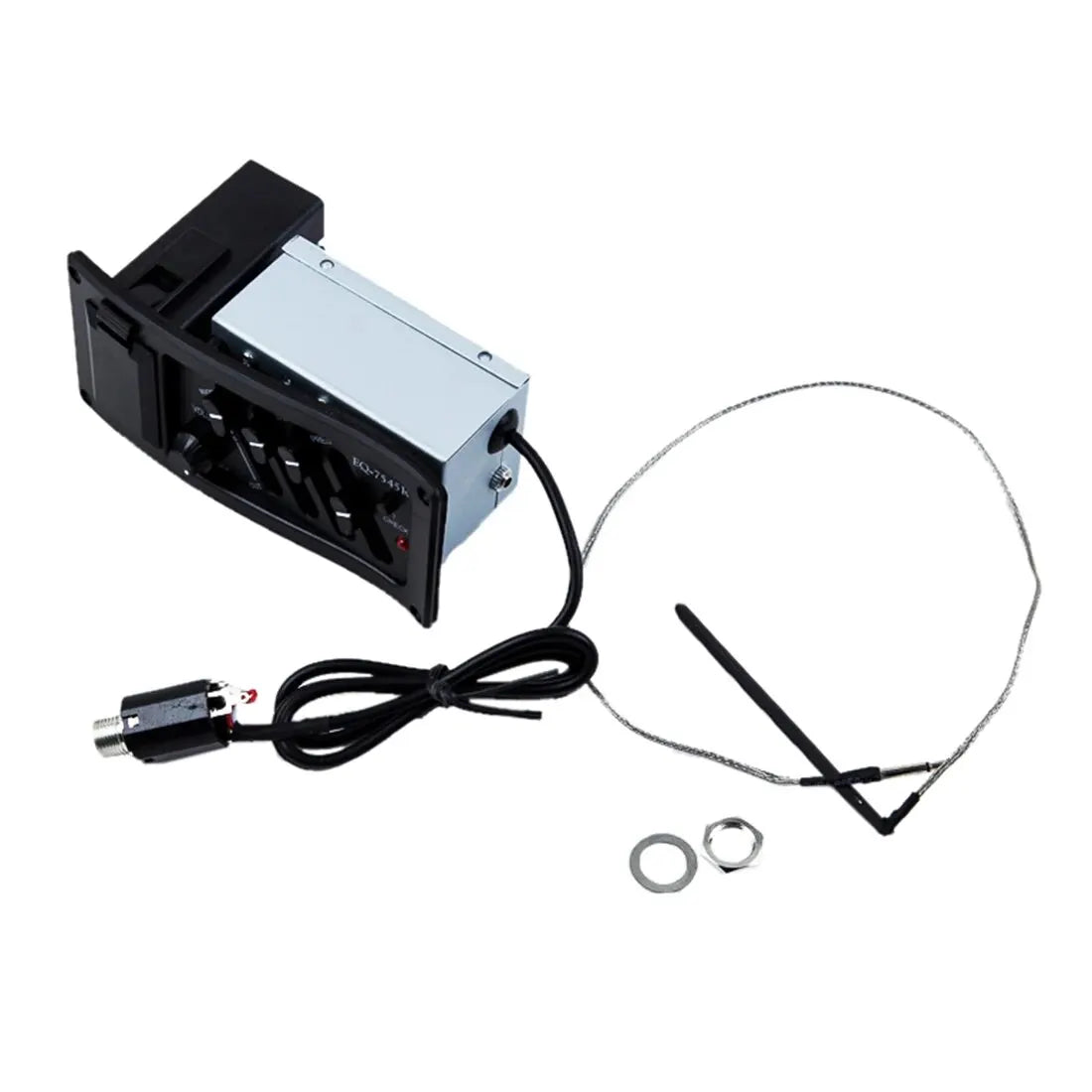 4/5-Band Acoustic Guitar EQ Preamp with Tuner