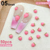 Fruit & Floral Resin Nail Art Decorations