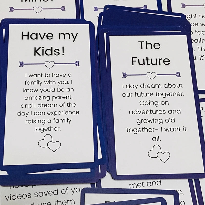 No Communication Oracle Cards – 54-Card English Deck for Reflection & Insight