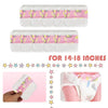 Soft Cotton Doll Diapers for Pretend Play (10-Pack)