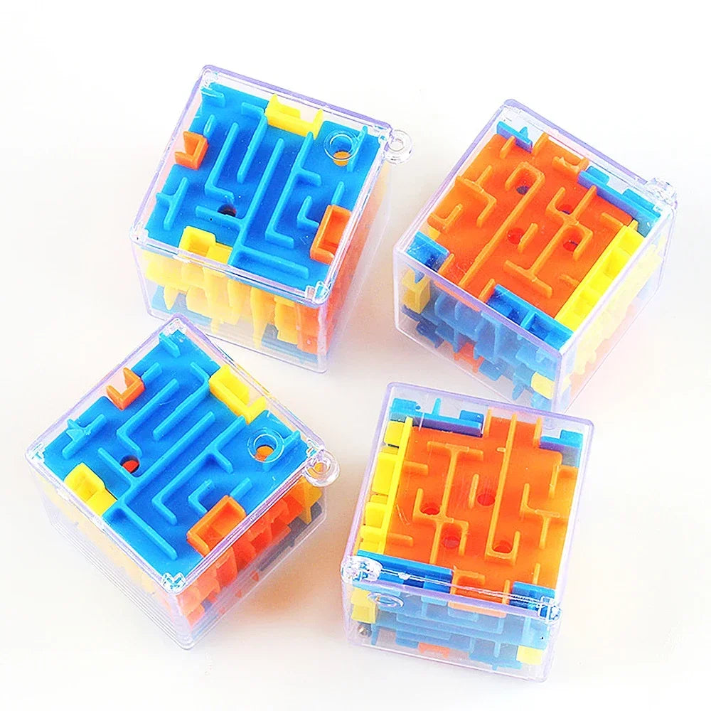 Mini 3D Maze Cube Puzzle