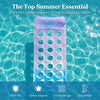 Oversized Inflatable Pool Lounger with Headrest