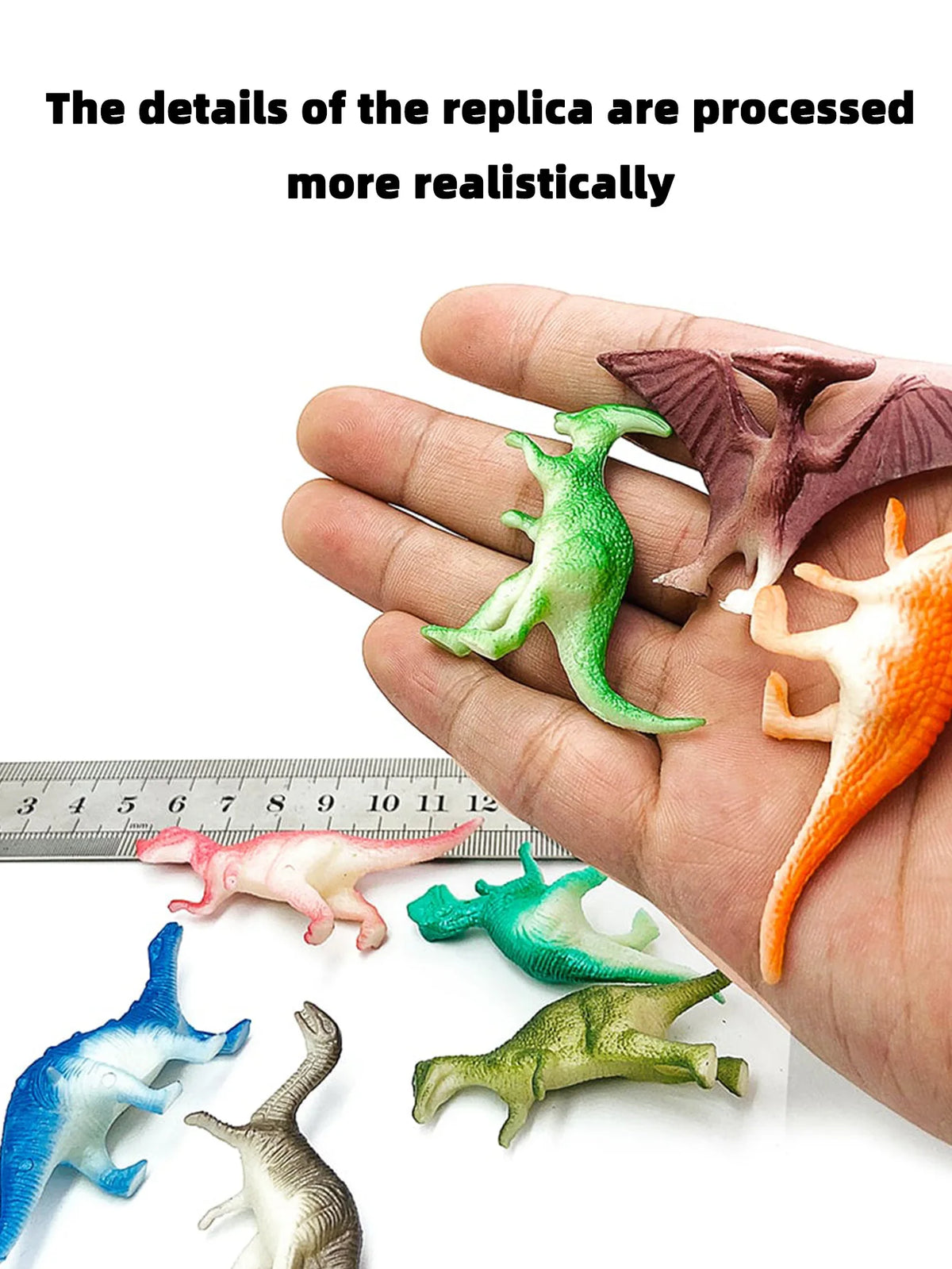 10-Piece Mini Dinosaur Figure Set for Kids and Collectors