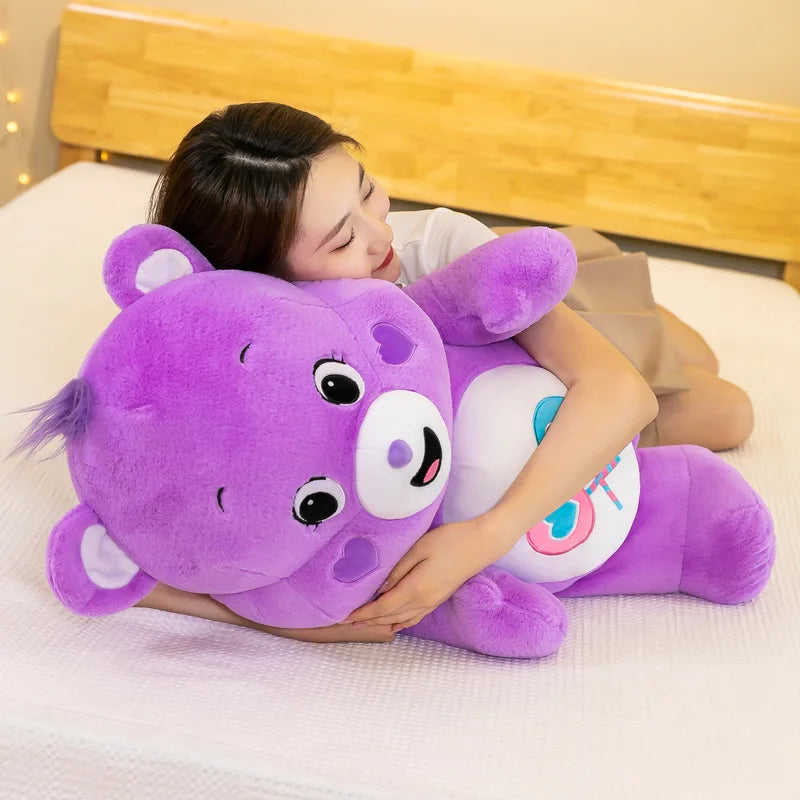 Rainbow Bear Plush Toy – Soft & Colorful Companion