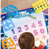 Magic Water Drawing Mat with Fluorescent Pens for Kids