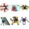 Deformable Metal Fidget Spinner Robot Toy