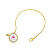 Crown Crystal Pacifier Clip & Soother Set